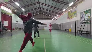Galih/Lia Vs. Novi/Wahyu