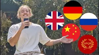 20y old German speaking 5 languages (double subtitles)
