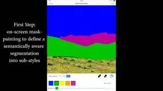 MaeSTrO: A Mobile App for Style Transfer Orchestration using Neural Networks