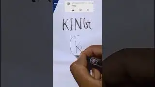 King Logo Design ✔️||  #shorts #logo