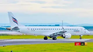 Positioning to Southampton | Eastern Airways | G-CLSN | Embraer E190LR at Liverpool | 17/10/2021