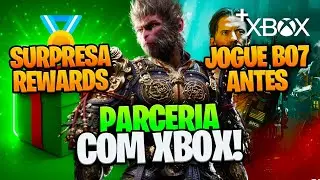 🔥 XBOX FINALMENTE ACORDOU! SURPRESA REWARDS + JOGUE GR&Aacute;TIS BLACK OPS 7!