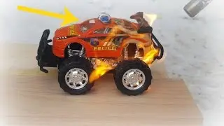 GAS TORCH VS. TOY/MODEL CAR