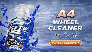 [KLCB NZ]  A4 Wheel Cleaner &ndash; pH Neutral Deep Tire Cleaning | Restore Black Shine Safely
