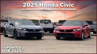 2025 Honda Civic - LX versus Sport Trim Levels | Which Should You Choose?