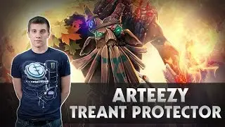 Arteezy Treant Protector - Gameplay Dota 2 #MMR
