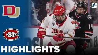 Denver vs St Cloud State | NCAA College Hockey | Highlights - January 24, 2026