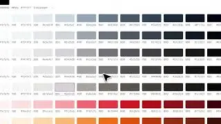 UI Design Tip: Use Harmonious Grey Color Palettes
