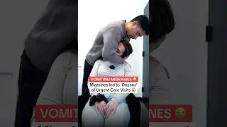 Vomiting Migraines‼️🤯#chiropractic  #asmr  #shorts  #trending