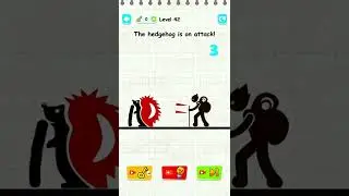 Draw Two Save: Save the man Level 42 | Android Gameplay Walkthrough #Shorts #Draw #Fun Draw 2 Save 🎨