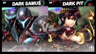 Super Smash Bros Ultimate Amiibo Fights &ndash; Request #11288 Dark Samus vs Dark Pit