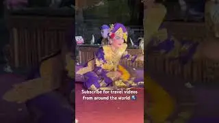 Enchanting Balinese Dance at Ubud Palace ✨ |  Culture in Motion