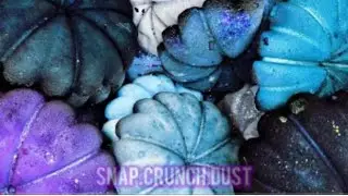 Variety Of Soft Dyed Colourful Reformed Gym Chalk Compilation @snap_crunch_dust