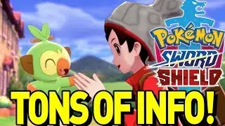 BEST HIGHLIGHTS and INFO from First 90 Minutes of Pokemon Sword and Shield Gameplay!