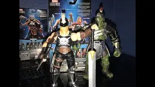 Marvel Legends ARES Thor Ragnarok Gladiator Hulk BAF Wave Unboxing Review