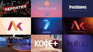 Estonian News Intros 2022 / Openings Compilation (HD)
