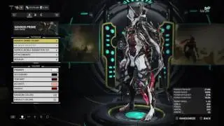 Warframe : Nekros Prime FashionFrame