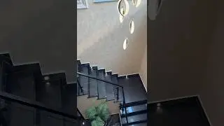 Ultra lavish staircase n double height lobby 10 Marla Lavish House for sale bahria