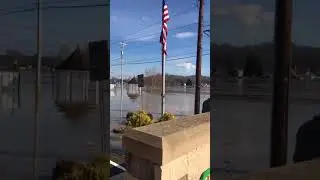 Ohio River flood - Pomeroy
