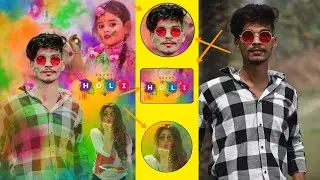 Holi Photo Editing 2023_Holi Photo Edit 2023 PicsArt/ Holi Photo Editing Girl //🔥🤟@badmasheditor_1