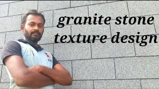 granite stone (கிரேனைட்)texture putty design/KWD