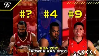 2021 PBA Season Power Rankings