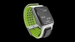 TomTom Golfer watch 360 green White