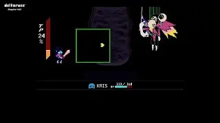 DELTARUNE spamton neo snow grave hit