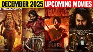 TOP 10 Upcoming BIGGEST Movies Release December 2025 Hindi | December Movies | Akhanda 2 | Rajasaab