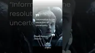 📡 Claude Shannon: Info vs. Uncertainty&mdash;AI Resolves Yet Remains Uncertain 🤷