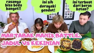 YANG SATU HERAN LIAT KETAN HITAM JADI ISIAN MARTABAK MANIS! YANG LAIN BINGUNG KOK KEJU JADI TOPPING
