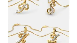 gold and diamonds💍 initial dollar with chain platinum designs 💥