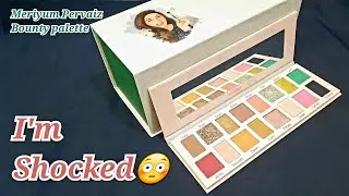 Honest Review On Merium Pervaiz Bounty Palette | Bounty Palette | Meriyum Pervaiz Cosmetics