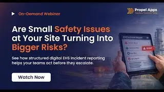 On-Demand Webinar: Modernizing EHS Incident Reporting with AI-Powered Digital Forms