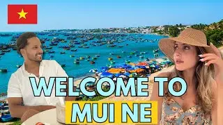 Fishing Village and the most beautiful spot in Mũi N&eacute;, Vietnam 2024 🇻🇳 (Fresh Seafood)