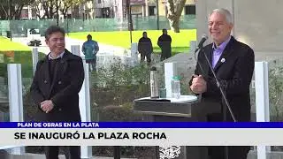 La Plata: reinauguran la plaza Rocha