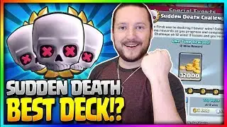 BEST SUDDEN DEATH CHALLENGE DECK - 12 Wins Easy - Clash Royale