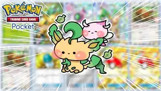 【ポケポケ】救世主が帰ってきた！？セレビィでメガチルタリスに勝利！｜セレビィ&times;リーフィア（デッキ構築＋フル試合）