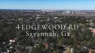 Rare Gordonston Estate on Nearly One Acre | 4 Edgewood Rd, Savannah GA