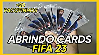 ABRI 20 PACOTES DE CARDS FIFA 23         tirei o Neymar ?