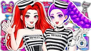 💖Paper DIY💖 KPOP DEMON HUNTERS Rumi Skincare + Makeup Blind Bag Unboxing | RESCUING RUMI MIRA PRISON