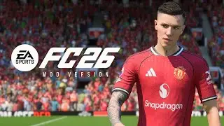 FC26 Realistic Gameplay | Manchester United VS Fulham Ft. Benjamin &Scaron;e&scaron;ko | Mod