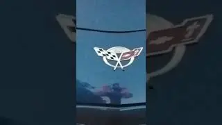 C5 Corvette Zo6 emblem #shorts #corvette