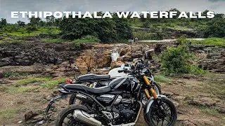 Ride to Karnataka for this waterfalls #sundayride #triumph #dji
