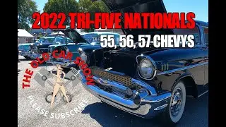 2022 TRI-FIVE NATIONALS MORE BEAUTIFUL 55 56 57 CHEVYS AT BEECH BEND RACEWAY BOWLING GREEN KENTUCKY