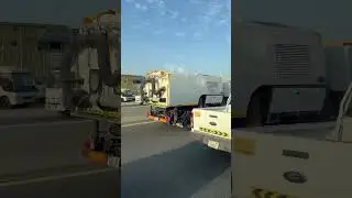 #roadsweepers #dubai #emirates #uae #roads #shorts #lorry #fast #transport #truck #wow #ytshorts #yt