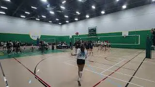 Laurier U17 D1 vs Essor noir 1er set 15-25  Omnium 2025