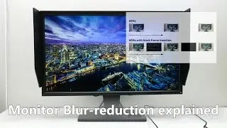 BenQ XL2735 review (2) - Dynamic Accuracy and Blur Reduction explained