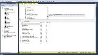 MS SQL tutorial covering basic selects, specifying columns and table alias.