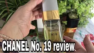 VINTAGE CHANEL NO 19 EDT REVIEW PERFUME COLLECTION part 3